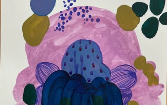 Valerie Bamas, art-thérapeute, peinture