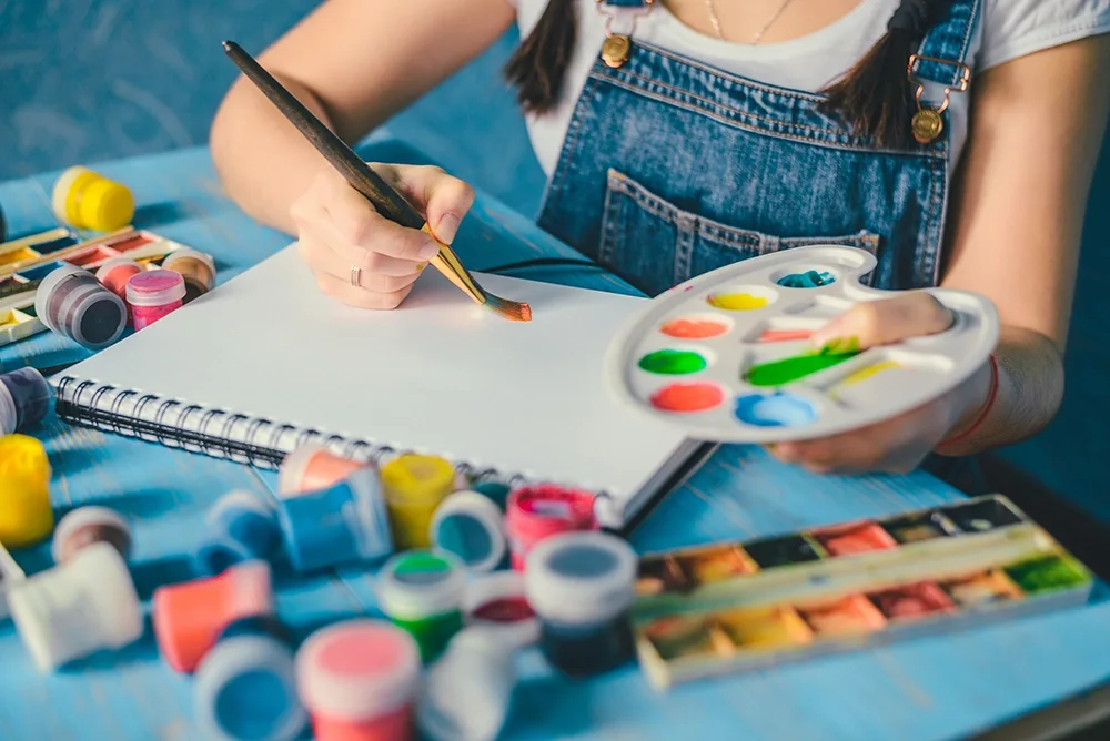 Œuvre originale de l’art-thérapeute Valérie Bamas